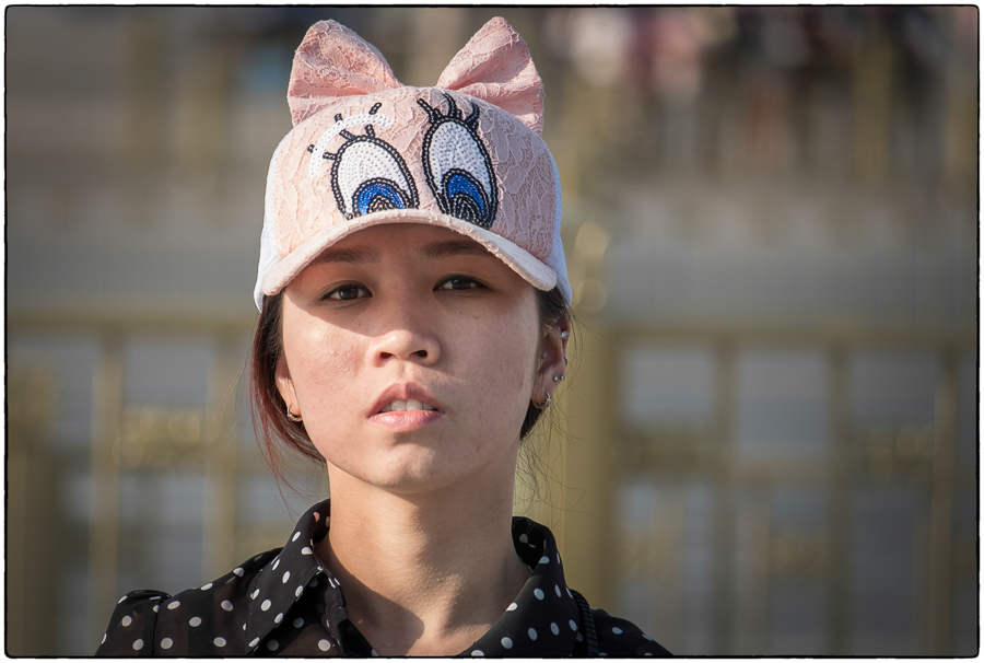 Beijing Hat Lady