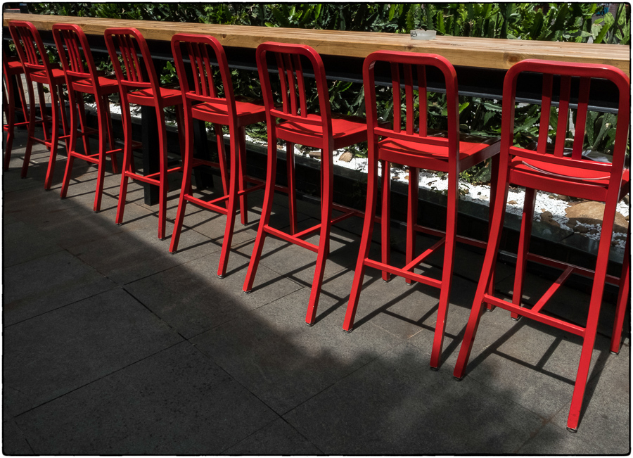 SK Red Stools